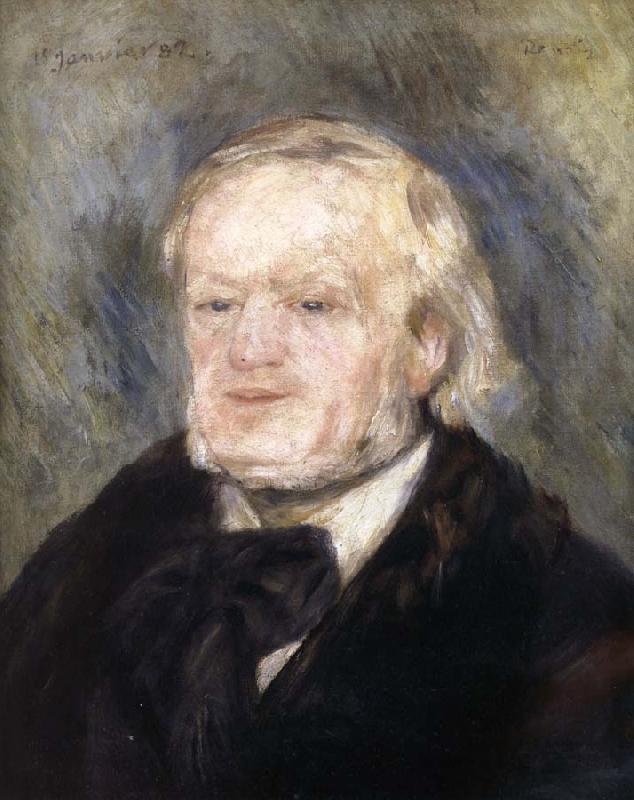Pierre Renoir Richard Wagner Germany oil painting art
